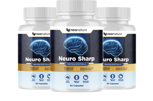 Neurosharp 3 bottles package